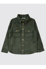 Chemise garçon 6-9 ans kaki - Lot