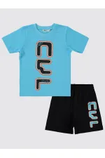 Boys' Suit 2-5 Years Old Turquoise - Package
