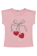Ensemble pyjama fille, 2-5 ans, rose poudré - Lot