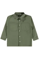 Boys' Shirt Set 10-13 Years Khaki - Package