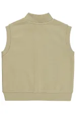 Erkek Çocuk Yelek 2-5 Yaş Vizon - Paket