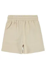 Shorty garçon 6-9 ans couleur pierre - Emballage