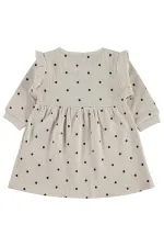 Bebek Jile ve Elbise 0-24 Ay Taş Rengi - Paket