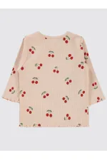 Sweat-shirt bébé 0-24 mois, couleur poudre - Emballage