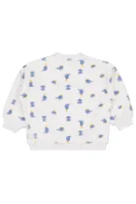 Sweat-shirt bébé 0-24 mois blanc cassé - Lot