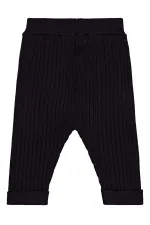 Baby Tracksuit Bottoms 0-24 Months Black - Pack