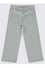 Girls Trousers 10-13 Years Old Ice Blue - Package