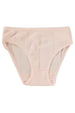 Culottes pour fille de 2 à 9 ans, écru-saumon - Paquet