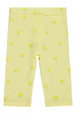 Leggings pour filles, 6-9 ans, jaunes - Lot