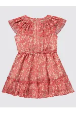 Girl's Vest and Dress 2-5 Years Old Coral - Package