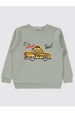 Boy Sweatshirt 2-5 Years Soft Gray - Package