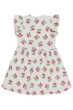 Ensemble combinaison et robe pour fille, 2-5 ans, écru - Emballage