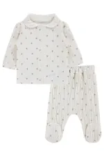 Bebek Pijama Takımı 0-24 Ay Acı Kahverengi - Paket