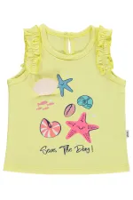 Bebek Tişört 0-24 Ay Limon Sarısı - Paket