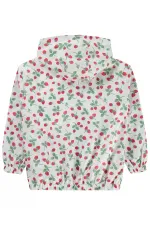 Kız Çocuk Yağmurluk 6-9 Yaş Ekru - Paket