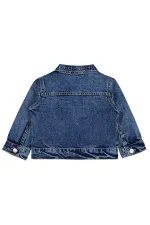 Kız Çocuk Ceket 2-5 Yaş Mavi - Paket