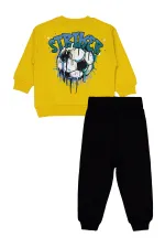 Ensemble de survêtement jaune pour garçon de 2 à 5 ans - Emballage