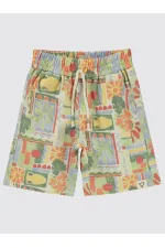 Short garçon 6-9 ans écru - Paquet