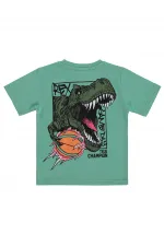 Boys' T-Shirt Km 2-5 Years Green - Pack