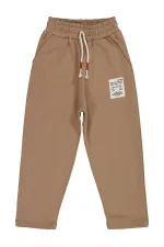Pantalon garçon 6-9 ans marron - Emballage