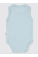 Bebek Çıtçıtlı Badi 0-24 Ay Mavi - Paket