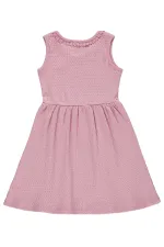 Combinaison et robe pour filles, 6-9 ans, rose foncé - Emballage