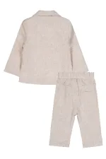 Bebek Takım 0-24 Ay Bej - Paket