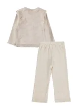 Ensemble d'équipe pour filles 2-5 ans Beige - Emballage