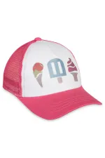 Kız Çocuk Şapka Bere 2-5 Yaş Beyaz - Paket