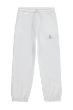 Girls' Sweatpants, Ages 6-9, Off-White - Pack