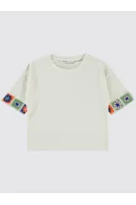 Kız Çocuk Tişört 10-13 Yaş Ekru - Paket