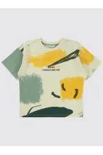 Boys T-Shirt 6-9 Years Old Soft Khaki - Package