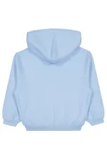 Sweat-shirt bleu pour fille (10-13 ans) - Emballage