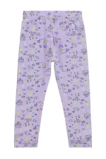 Girls' Leggings Km 2-5 Years Purple - Pack Girls' Leggings Km 2-5 Years Purple - Pack