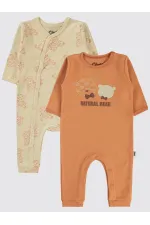 Grenouillère bébé 0-24 mois Cannelle - Emballage