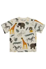 T-shirt garçon, 2-5 ans, blanc cassé - Lot T-shirt garçon, 2-5 ans, blanc cassé - Lot