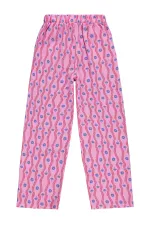 Kız Çocuk Pantolon 10-13 Yaş Leylak - Paket