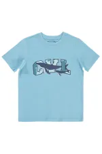 T-shirt garçon bleu 10-13 ans - Emballage