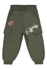 Erkek Çocuk Eşofman Altı 2-5 Yaş Koyu Haki - Paket