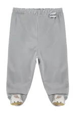 Combinaison bébé simple pour bébé de 0 à 24 mois, grise - Lot