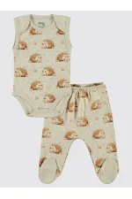 Bebek Zıbın Takımları 0-24 Ay Bej - Paket