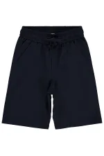 Boys' Capri Pants, Ages 6-9, Navy Blue - Pack