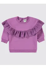 Bebek Sweatshirt 0-24 Ay Leylak - Paket