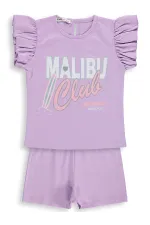 Girls' Outfit Set 2-5 Years Old, Lilac - Package