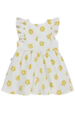 Baby Jumpsuit and Dress 0-24 Months Soft Mustard - Pack