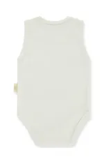 Bebek Çıtçıtlı Badi 0-24 Ay Ekru - Paket