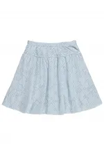 Girls' Skirt, Ages 2-5, Light Blue - Package Girls' Skirt, Ages 2-5, Light Blue - Package