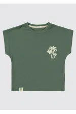 Boys Suit 6-9 Years Old Dark Khaki - Package