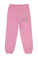 Pantalon de survêtement pour fille, 2-5 ans, rose pâle - Lot