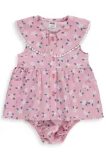 Combinaison et robe bébé 6-18 mois rose pâle - Emballage